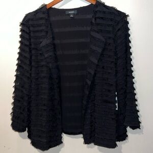 FUNKY black cardigan ALFANI NWT sz XL